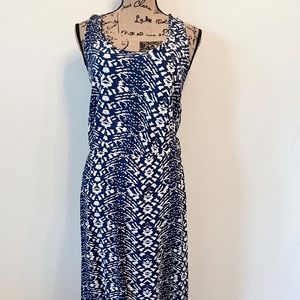 Bobdeau Nordstrom Blue White Dress. Never Been Worn